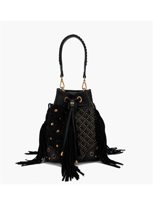 legacy bucket synt.sye+cloth LA CARRIE | 152M-EM-304-SSCBLACK